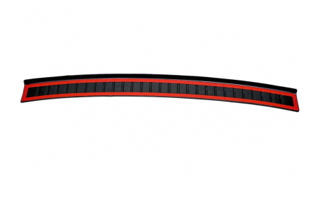 Накладка на задний бампер Skoda Octavia A7 2013-2017