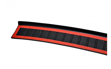 Накладка на задний бампер Skoda Octavia A7 2017-2020