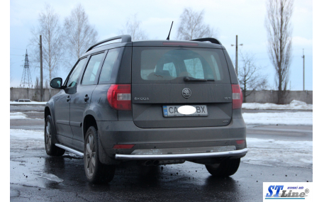 Защита задняя Skoda Yeti