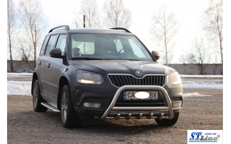 Защита передняя Skoda Yeti