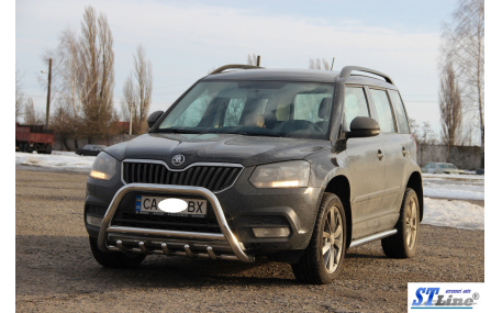 Защита передняя Skoda Yeti