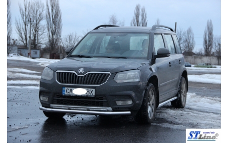 Защита передняя Skoda Yeti