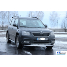 Защита передняя Skoda Yeti