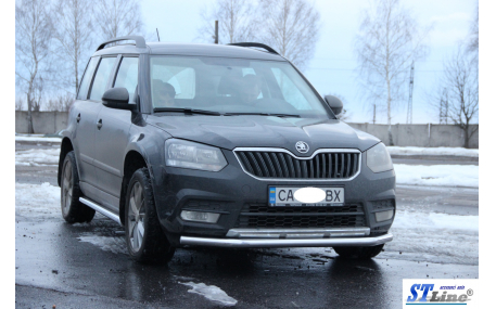 Защита передняя Skoda Yeti