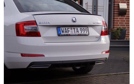 Накладка задняя Skoda Octavia A7