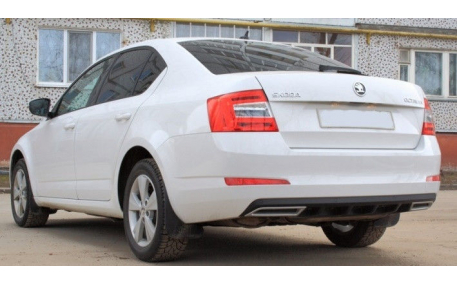 Накладка задняя Skoda Octavia A7