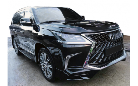 Накладки на бампера Lexus LX570 2016-2021