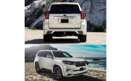 Накладки на бампера Toyota Land Cruiser Prado 150