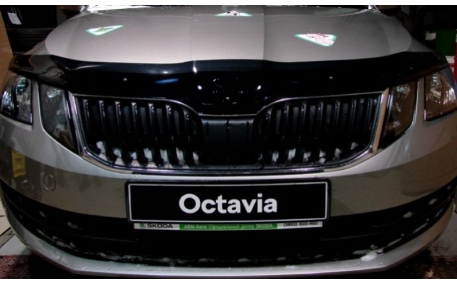 Дефлектор капота Skoda Octavia A7