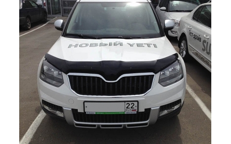 Дефлектор капота Skoda Yeti