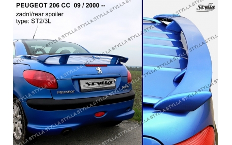 Спойлер Peugeot 206 CC