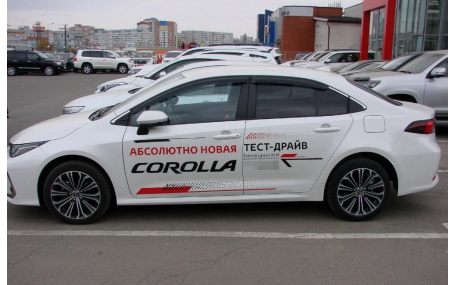 Дефлекторы окон Toyota Corolla