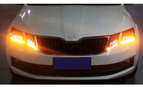 Фары передние Skoda Octavia A7 2017-2020