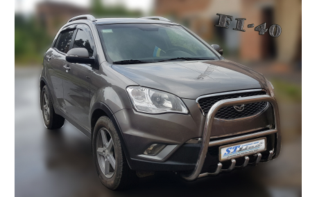 Защита передняя Ssang Yong Korando