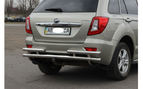 Защита задняя Ssang Yong Rexton