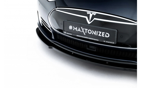 Накладка передняя Tesla Model S 2012-2016