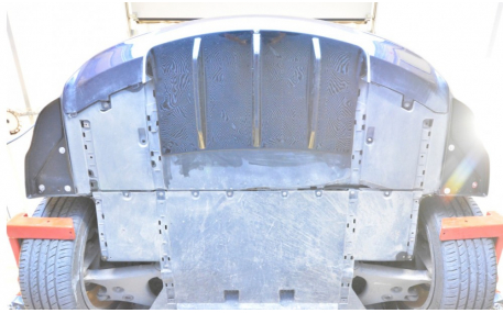 Накладка задняя Tesla Model S 2012-2016