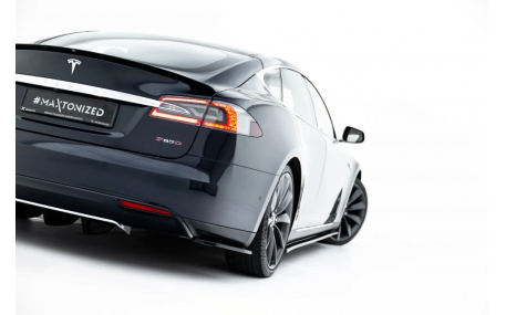 Накладка задняя Tesla Model S 2012-2016