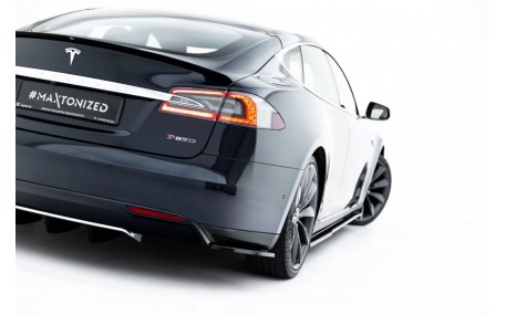 Накладка задняя Tesla Model S 2012-2016