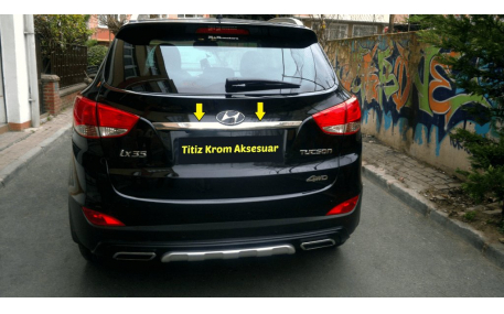 Хром накладки Hyundai ix35
