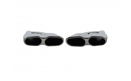 Насадки на глушитель Mercedes S-class W221