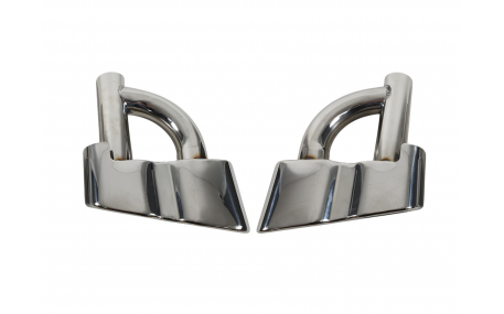 Насадки на глушитель Mercedes S-class W221