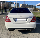 Насадки на глушитель Mercedes S-class W221