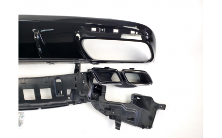 Накладка задняя Mercedes S-class W217 Coupe