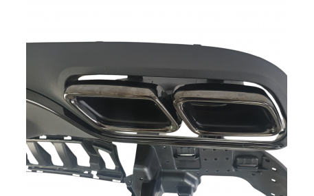 Накладка задняя Mercedes C-class W205 Coupe 2014-2019