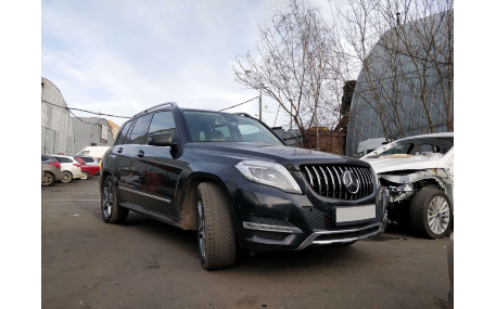 Решетка радиатора Mercedes GLK-class X204 2012-2015