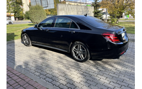 Пороги Mercedes S-class W222 2018-2020