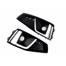 Решетки бампера Audi A4 B9 2016-2019