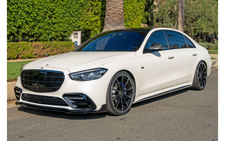 Накладки на бампера Mercedes S-class W223