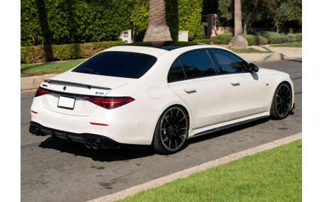 Накладки на бампера Mercedes S-class W223