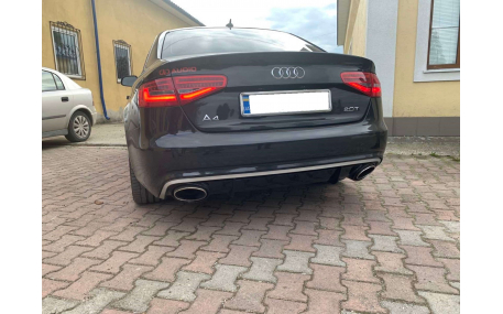 Накладка задняя Audi A4 B8 2012-2015