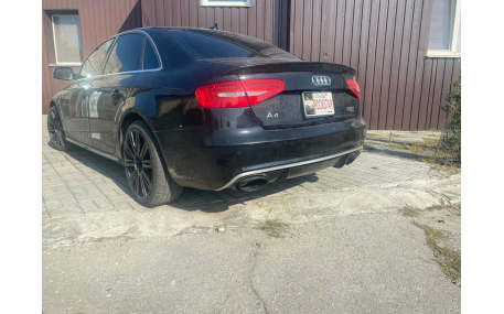 Накладка задняя Audi A4 B8 2012-2015