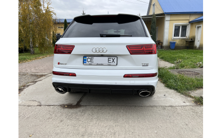 Накладка задняя Audi Q7
