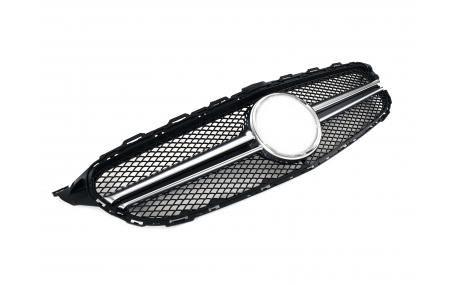 Решетка радиатора Mercedes C-Class W205 2015-2018