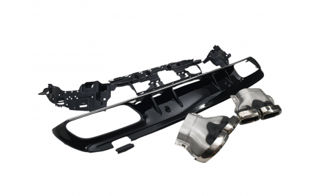 Накладка задняя Mercedes С-class W205 Sedan 2019-2021