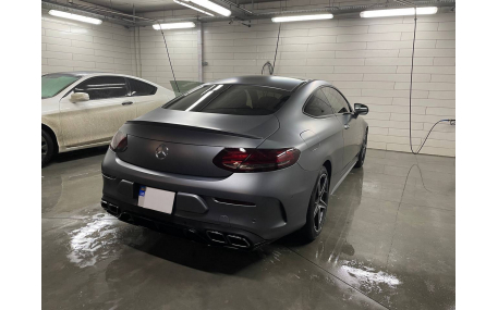 Накладка задняя Mercedes C-class W205 Coupe 2014-2019