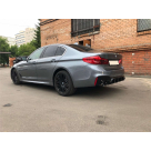 Накладка задняя BMW 5 G30 2016-2023