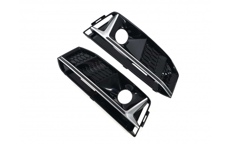 Решетки бампера Audi A4 B9 2016-2019