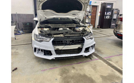 Бампер передний Audi A6 C7 2011-2014