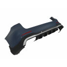 Бампер задний Mercedes GLC-Class X253 2019-2022