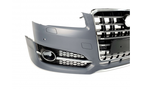 Бампер передний Audi A8 D4 2014-2017