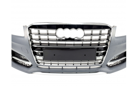 Бампер передний Audi A8 D4 2014-2017