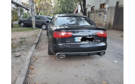 Накладка задняя Audi A6 C7 2011-2014