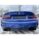Накладка задняя BMW 3 G20 2019-2022