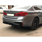 Накладка задняя BMW 5 G30 2016-2023