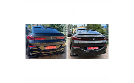 Накладки на бампера BMW X6 G06 2020-2023